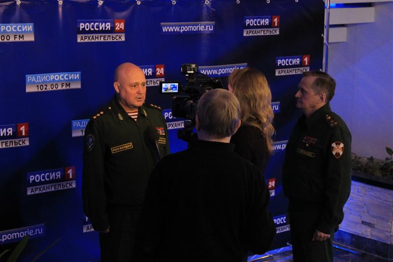 Командующий Северо-Западным округом Росгвардии встретился с руководителями ведущих СМИ Архангельской области (видео)