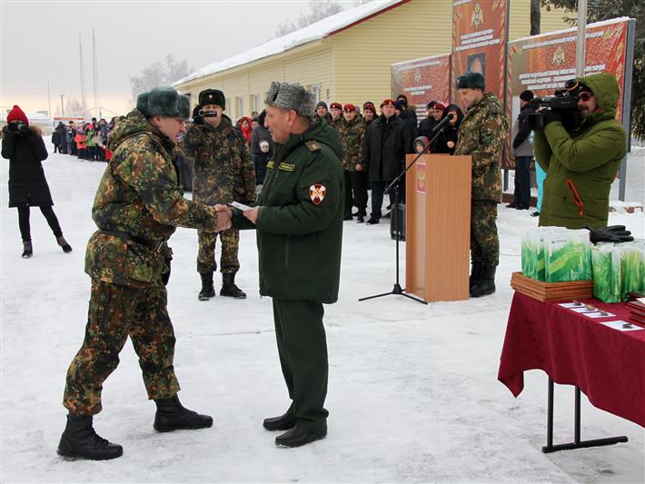 Военнослужащие отряда специального назначения «Ермак» отметили очередную годовщину сформирования воинской части