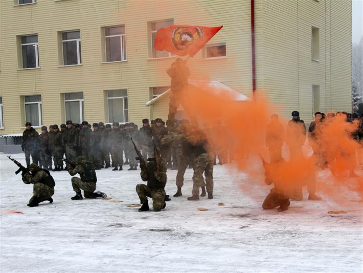 Военнослужащие отряда специального назначения «Ермак» отметили очередную годовщину сформирования воинской части