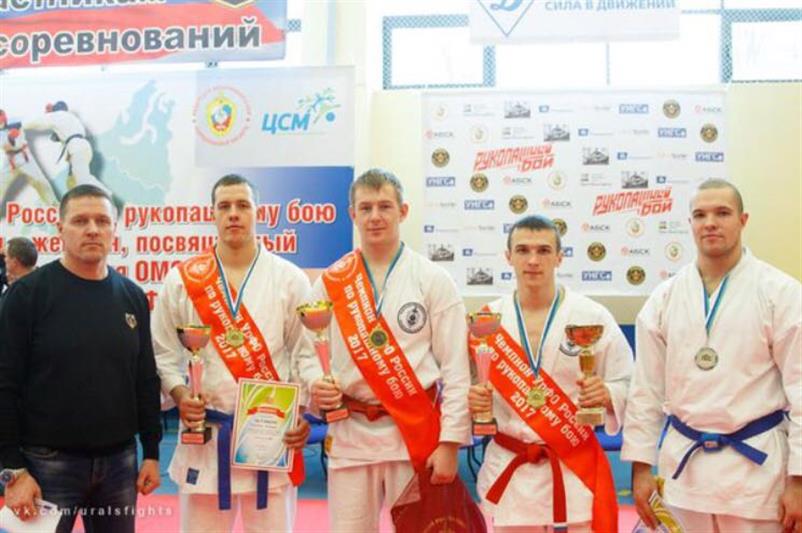 Сотрудники Росгвардии стали победителями чемпионата УрФО по рукопашному бою
