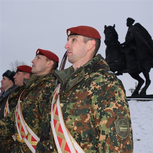 Военнослужащие отряда специального назначения имени генерал-майора М.М. Шаймуратова приняли участие в памятных мероприятиях, посвященных 75-летию со дня начала контрнаступления советских войск под Сталинградом