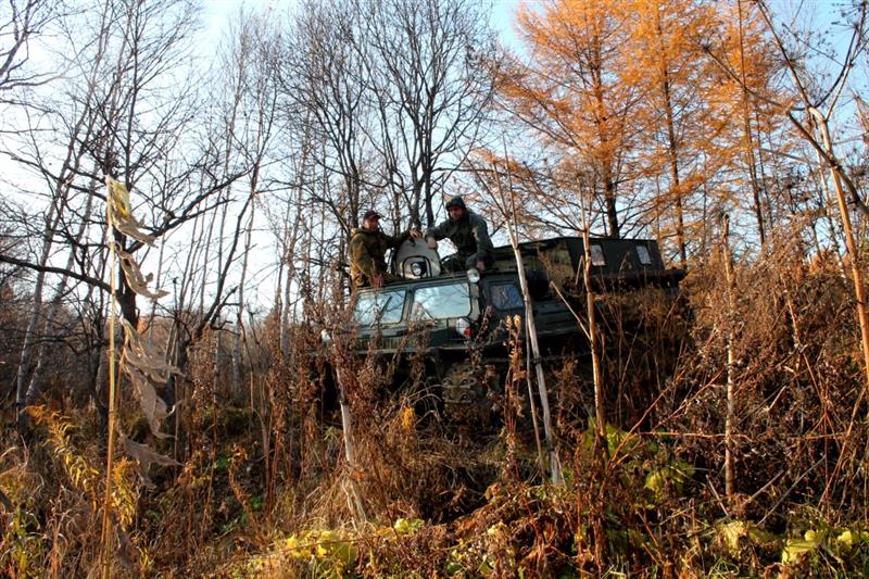 Бойцы ОМОНа Отдела  Росгвардии по Сахалинской области провели полевой выход 