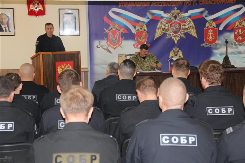 В севастопольском СОБРе отметили День образования специальных отрядов быстрого реагирования