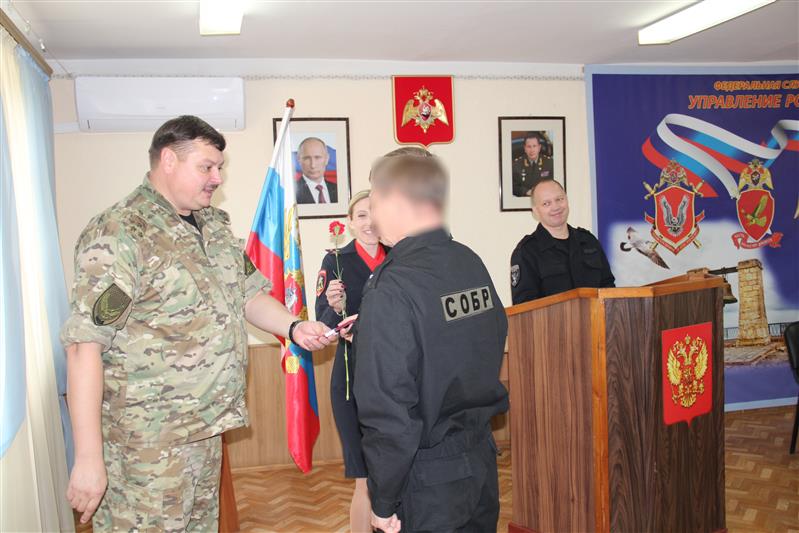 В севастопольском СОБРе отметили День образования специальных отрядов быстрого реагирования