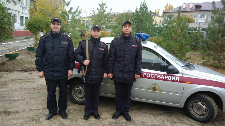 Сотрудники Управления Росгвардии по Волгоградской области задержали грабителя по горячим следам