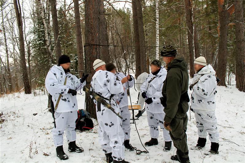 Офицеры горно-алтайского СОБРа завершили полевой выход