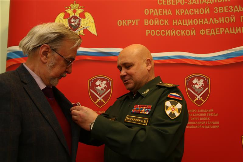 В управлении Северо-Западного округа Росгвардии состоялось торжественное открытие зала истории Лейб-гвардии Преображенского полка
