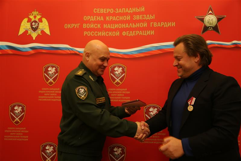 В управлении Северо-Западного округа Росгвардии состоялось торжественное открытие зала истории Лейб-гвардии Преображенского полка