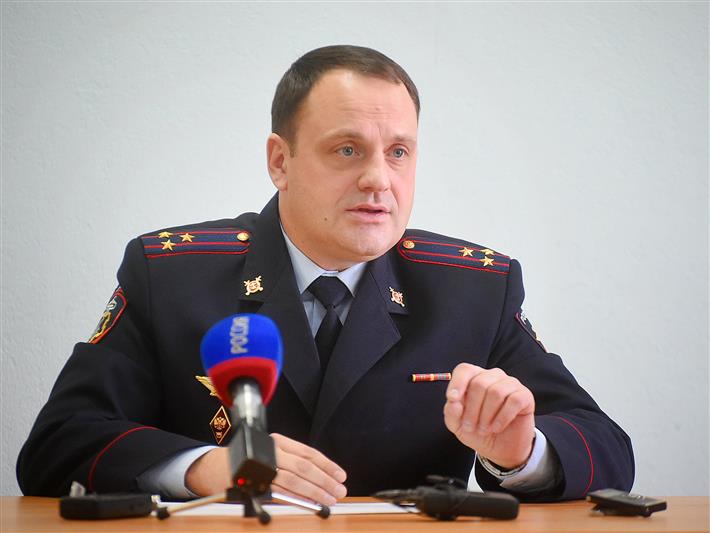 Заместитель начальника вневедомственной охраны Управления Росгвардии по Омской области провел брифинг с представителями СМИ