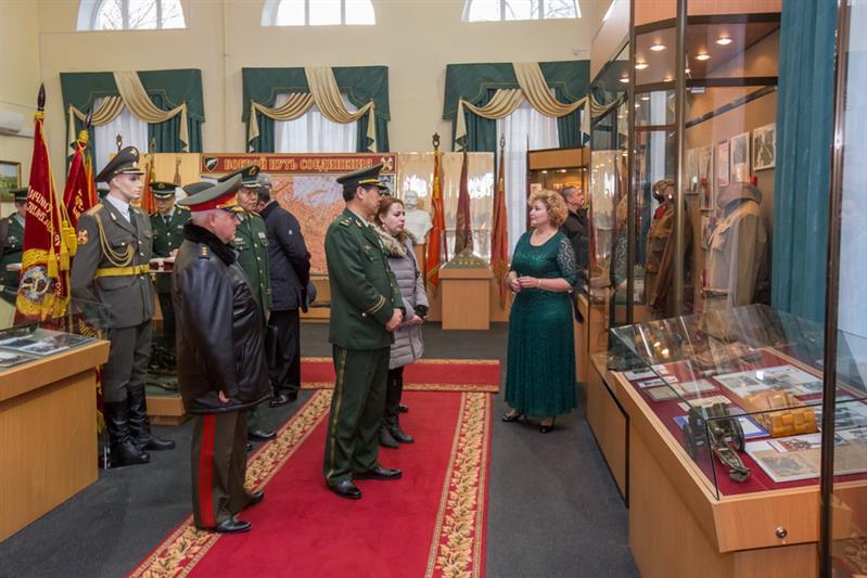 ДЕЛЕГАЦИЯ НАРОДНОЙ ВООРУЖЕННОЙ ПОЛИЦИИ КИТАЯ ПОСЕТИЛА ОТДЕЛЬНУЮ ДИВИЗИЮ ОПЕРАТИВНОГО НАЗНАЧЕНИЯ им. Ф.Э. ДЗЕРЖИНСКОГО