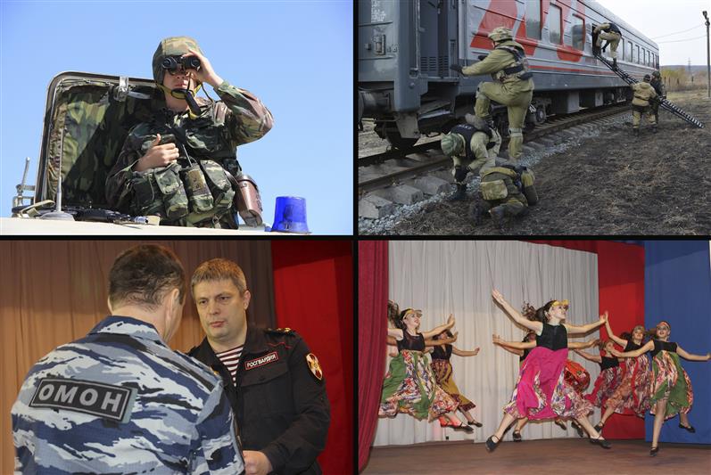 ОМОН Управления Росгвардии по Саратовской области отметил 25-летие со дня образования 