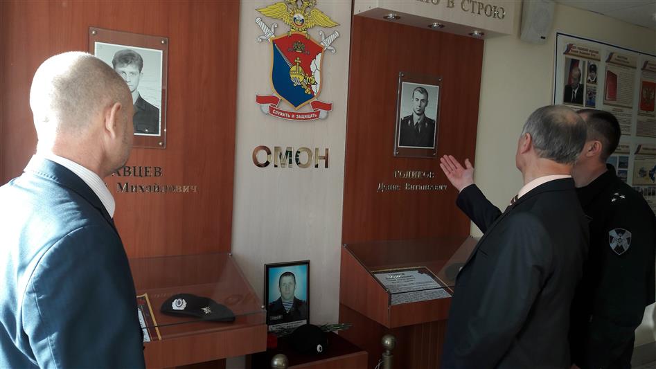 В Вологде бойцы ОМОНа Росгвардии отметили годовщину со дня сформирования спецподразделения