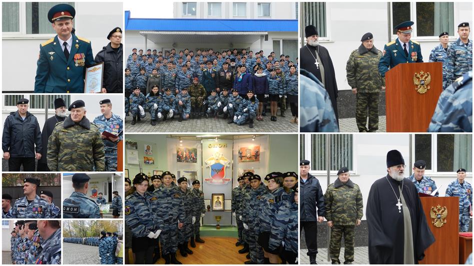 Сотрудники белгородского ОМОНа отметили очередную годовщину сформирования спецподразделения