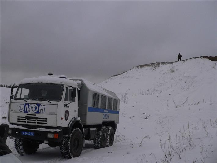 Сотрудники петрозаводского ОМОНа завершили полевой выход
