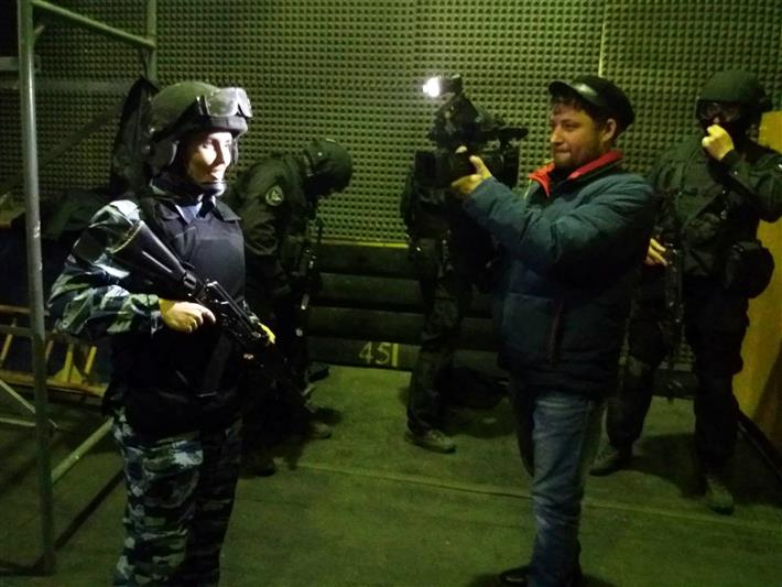 Корреспондент забайкальской телекомпании попробовала себя в роли бойца спецподразделения Росгвардии 