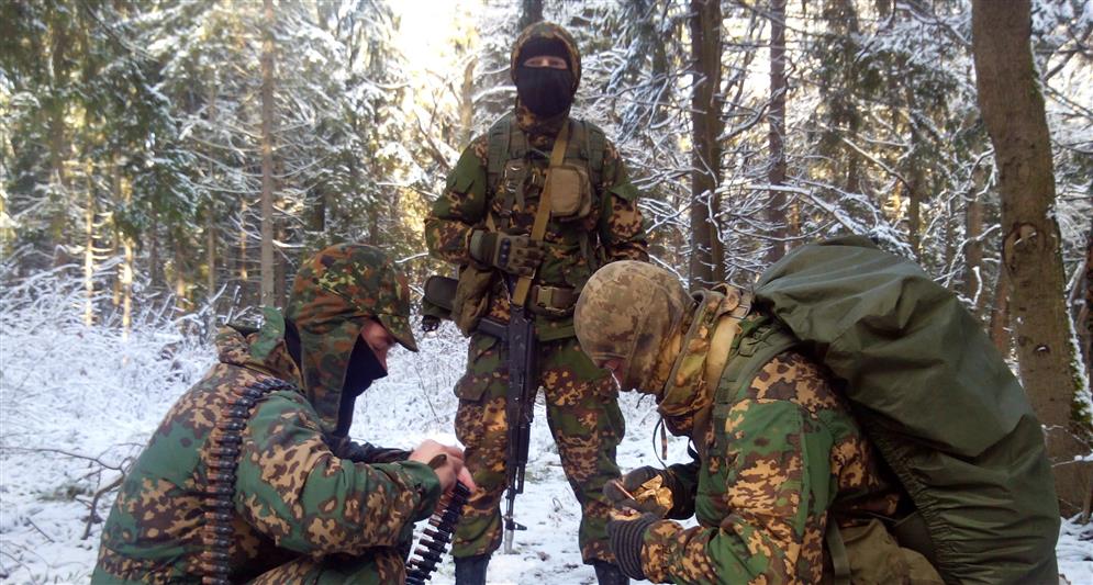 Разведчики софринской бригады Росгвардии провели тактико-специальное занятие по уничтожению условной бандгруппы 