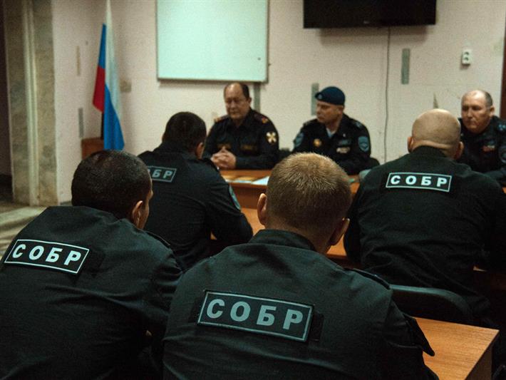 Офицеры кемеровского СОБРа вернулись из служебной командировки с Северного Кавказа