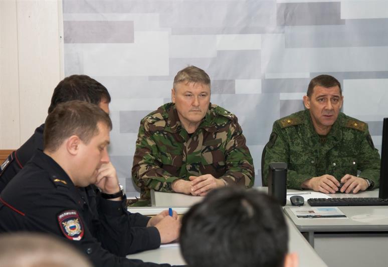 Первый заместитель командующего Восточным округом проинспектировал подразделения Росгвардии, расположенные  в  Магаданской области