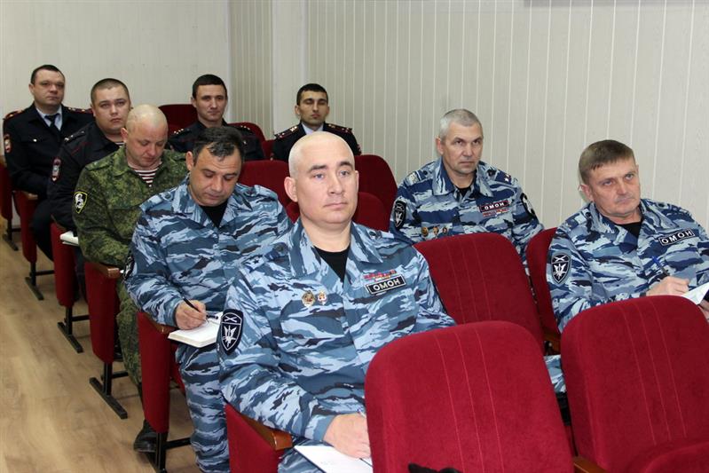 В Главном управлении Росгвардии по Краснодарскому краю завершился учебно-методический сбор начальников структурных подразделений