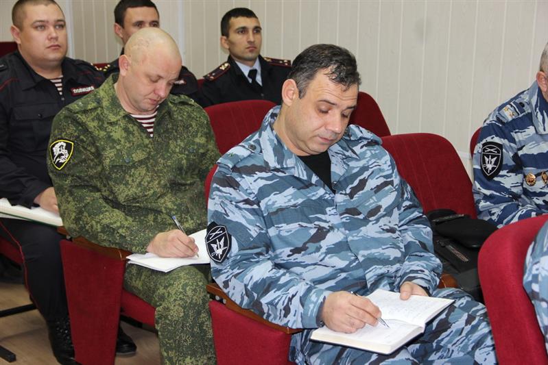 В Главном управлении Росгвардии по Краснодарскому краю завершился учебно-методический сбор начальников структурных подразделений