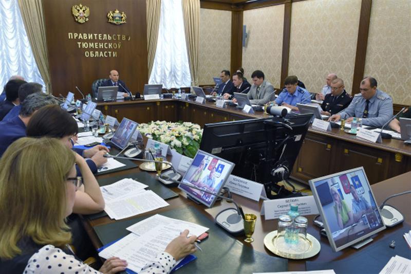 Начальник Управления Росгвардии по Тюменской области принял участие в  заседании Координационного совета по профилактике правонарушений и усилению борьбы с преступностью 