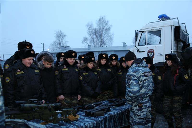В тульском ОМОНе состоялся День открытых дверей