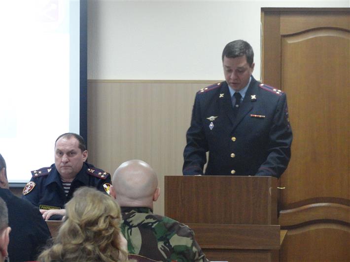 Начальник Управления Росгвардии по Ивановской области подвел итоги работы своих подчиненных за 2017 год