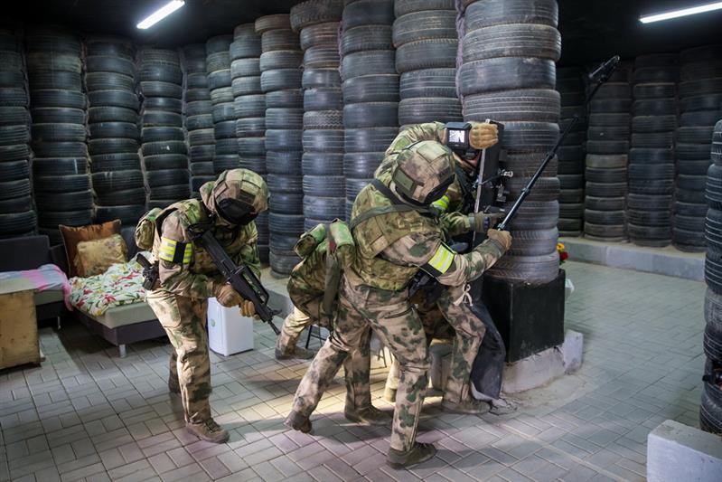 Совместное учение Росгвардии и Народной вооруженной полиции Китая  «Сотрудничество-2017»  вступило в активную фазу (фото, видео)