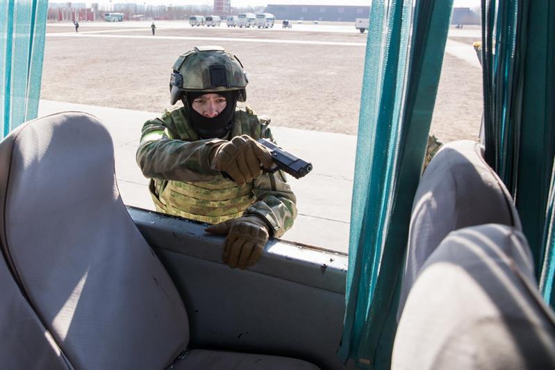 Совместное учение Росгвардии и Народной вооруженной полиции Китая «Сотрудничество-2017»