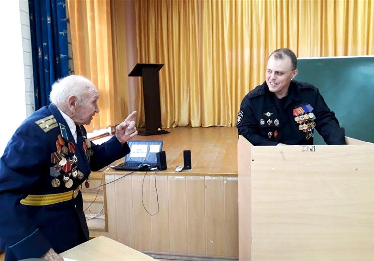 Сотрудник Отдела Росгвардии по Республике Адыгея принял участие в  патриотическом мероприятии