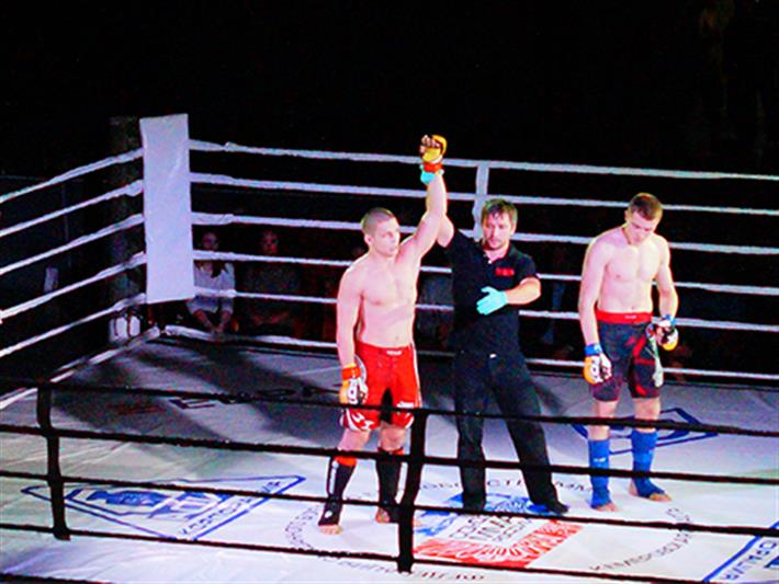 Боец Росгвардии одержал победу в Кубке Кузбасса по MMA 