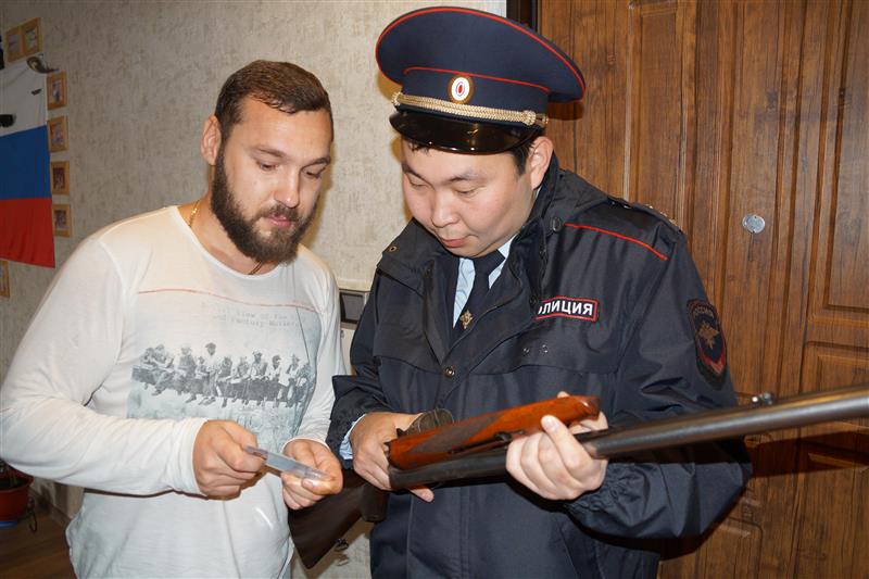 С начала года сотрудники Росгвардии и полиции изъяли у жителей Иркутской области около 7 тысяч единиц оружия за нарушения правил его хранения и использования 
