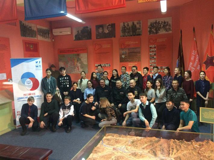 Сотрудники Отдела Росгвардии по Республике Тыва принимают участие во встречах с юными представителями Общероссийского движения школьников