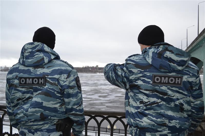 В Ярославле сотрудники ОМОНа Росгвардии спасли 8-летнего мальчика, провалившегося под лед