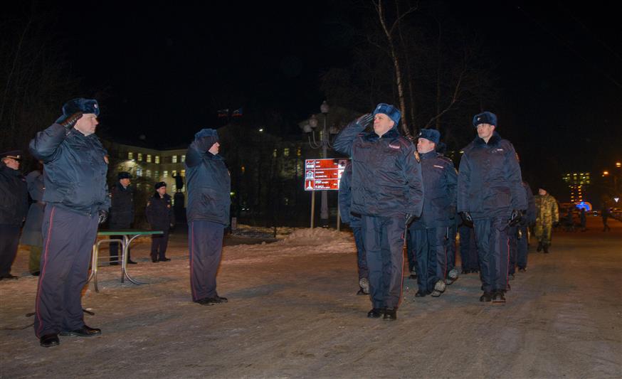 В Мурманске прошел общегородской инструктаж комплексных сил Росгвардии и полиции