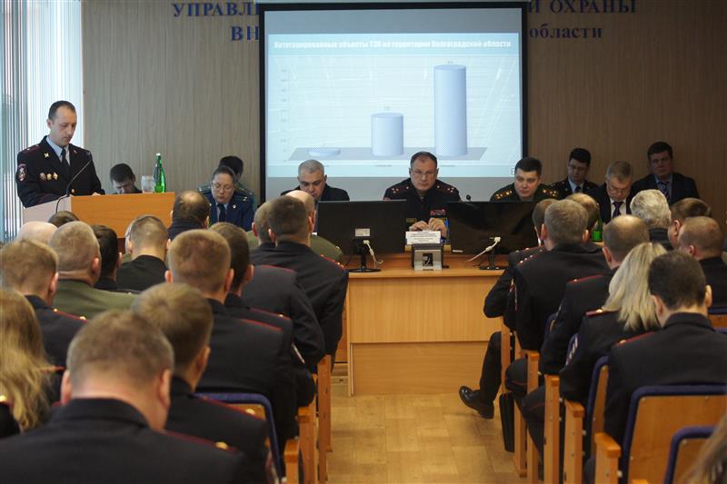 Начальник Управления Росгвардии по Волгоградской области подвел итоги оперативно-служебной деятельности  своих подчиненных за 2017 год