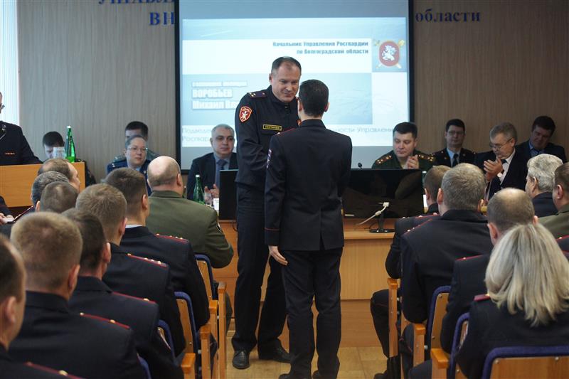 Начальник Управления Росгвардии по Волгоградской области подвел итоги оперативно-служебной деятельности  своих подчиненных за 2017 год