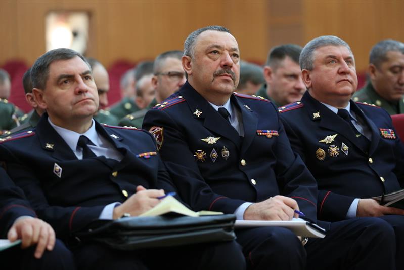 В Центральном округе Росгвардии прошел итоговый военный совет
