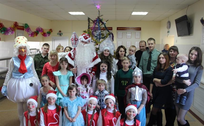 В Приморье прошел новогодний утренник для детей военнослужащих Росгвардии