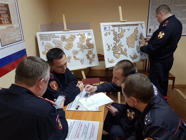 Сотрудники Управления Росгвардии по Архангельской области проверили свои знания в патриотической викторине 