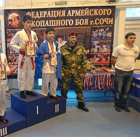 В Сочи прошел турнир по армейскому рукопашному бою памяти Героя России сержанта Евгения Эпова 