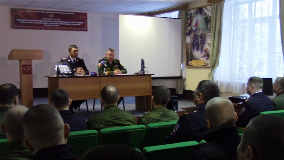 Личному составу Управления Росгвардии по Тверской области представлен новый руководитель