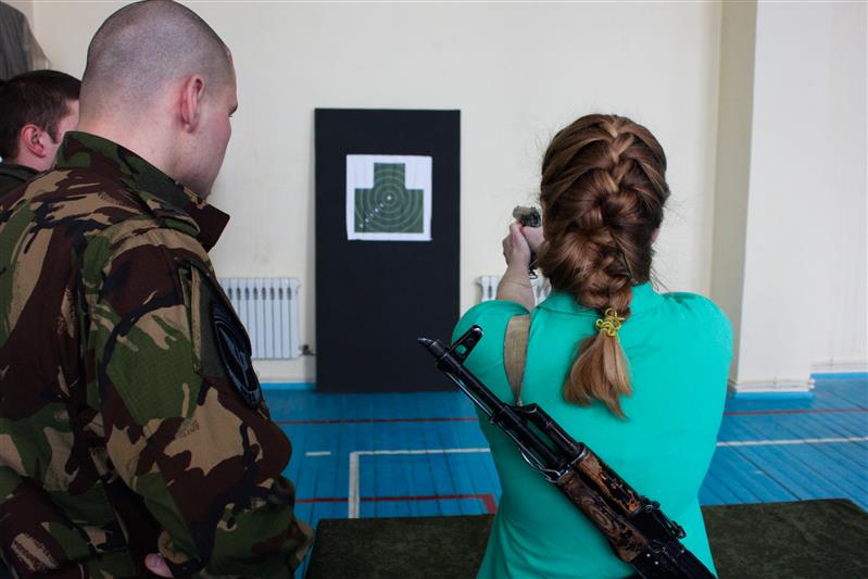 В Туле состоялась ежегодная военно-патриотическая эстафета на кубок ОМОНа Росгвардии