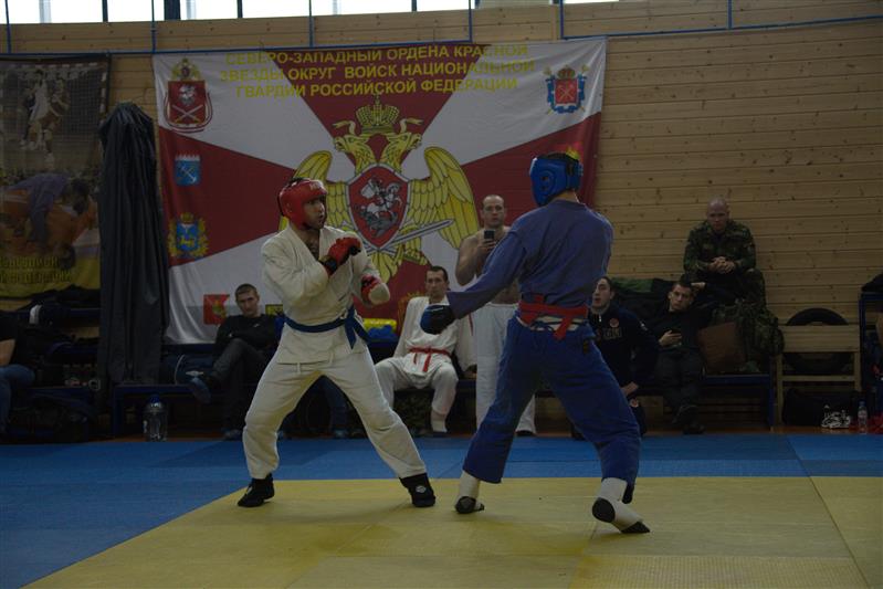 Завершился чемпионат Северо-Западного округа Росгвардии по рукопашному бою