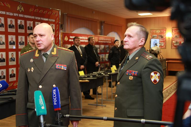 В Северо-Западном округе Росгвардии подвели итоги служебно-боевой деятельности за 2017 год