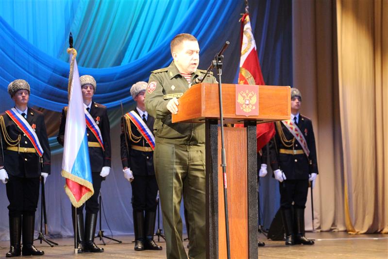 Учебному полку московского соединения по охране общественного порядка исполнилось 85 лет