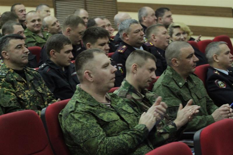 В Восточном округе Росгвардии прошел итоговый военный совет