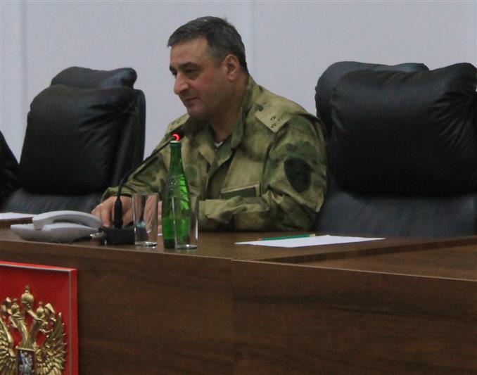 Заместитель командующего Приволжским округом Росгвардии поздравил новобранцев богородской бригады оперативного назначения с принятием присяги