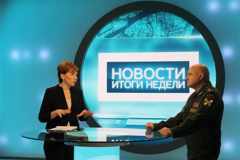 Командующий Северо-Западным округом Росгвардии встретился с руководством телеканала «Санкт-Петербург»