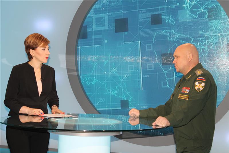 Командующий Северо-Западным округом Росгвардии встретился с руководством телеканала «Санкт-Петербург»